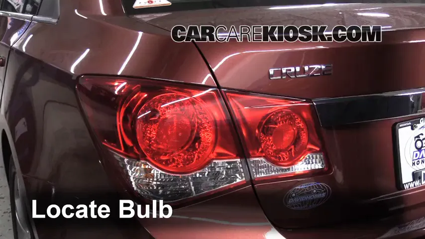 2013 Chevrolet Cruze LT 1.4L 4 Cyl. Turbo Lights Turn Signal - Rear (replace bulb)